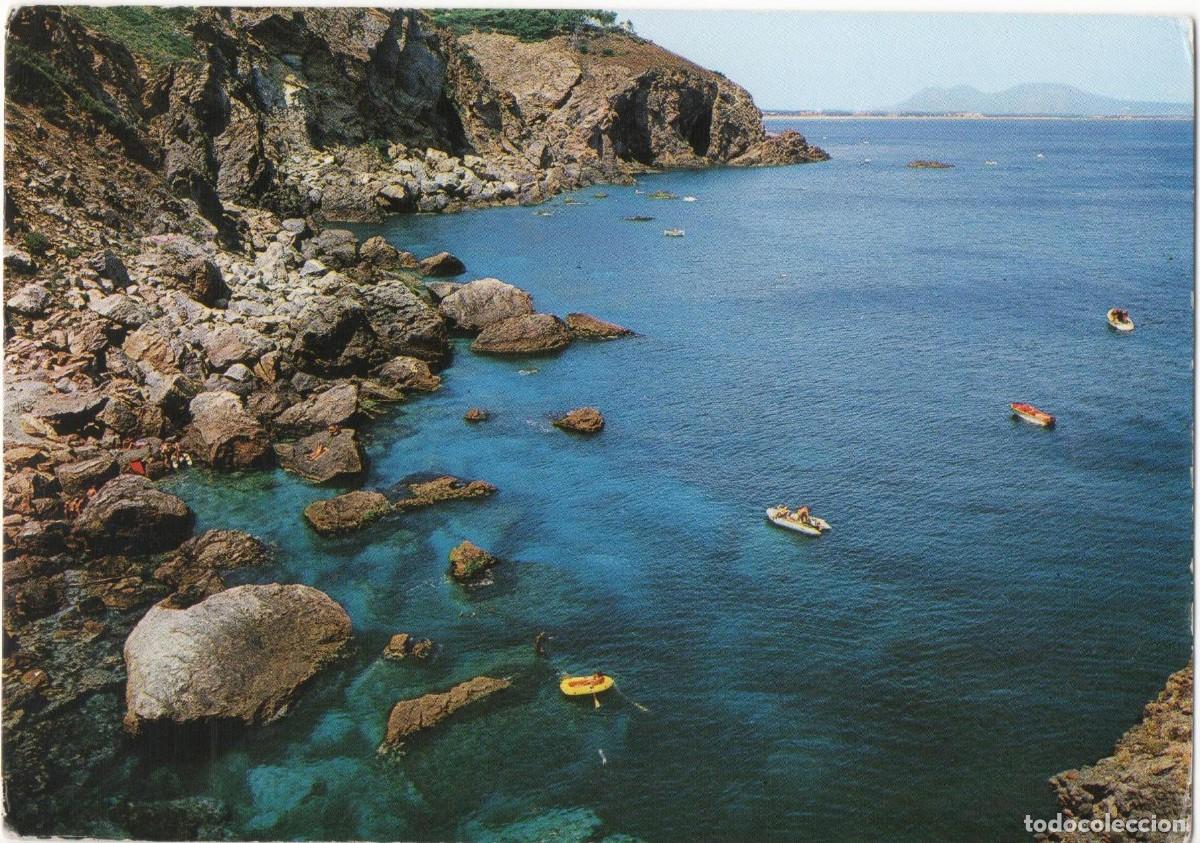Postales: Girona- Costa Brava-Cala Cap Bagur--Escrita-