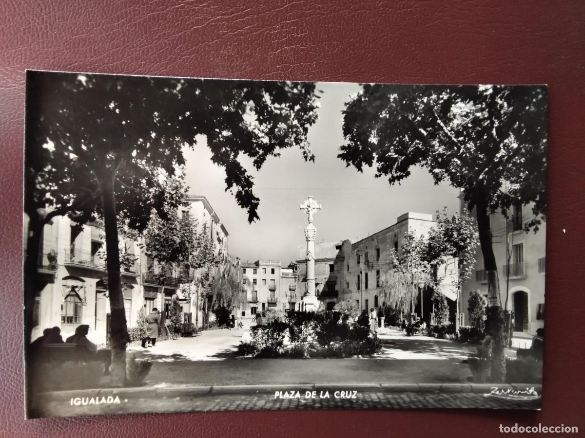 Postales: IGUALADA POSTAL ANTIGUA , BLANCO Y NEGRO - Foto 2