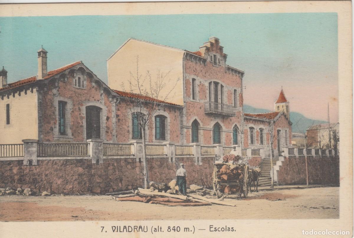Postais: POSTAL ESPA&Ntilde;A - VILADRAU (alt. 840m.) - ESCOLAS - EDICION IGNACIO ARMENGOL - 7
