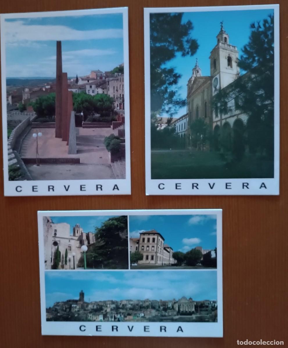 Postales: 3 Postales de CERVERA ( Lleida) - Foto 1