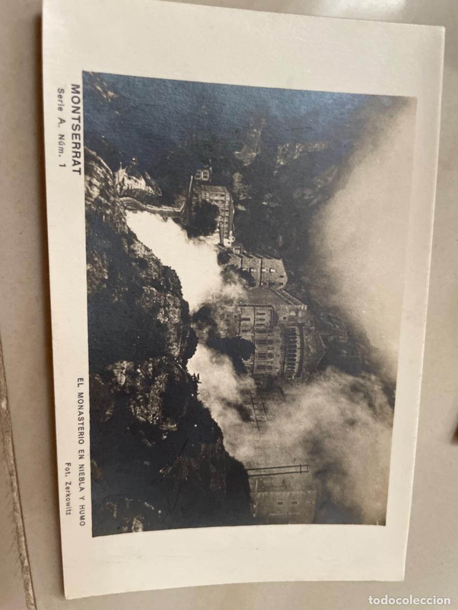 Postales: antigua postal Monasterio de Montserrat - Foto 1
