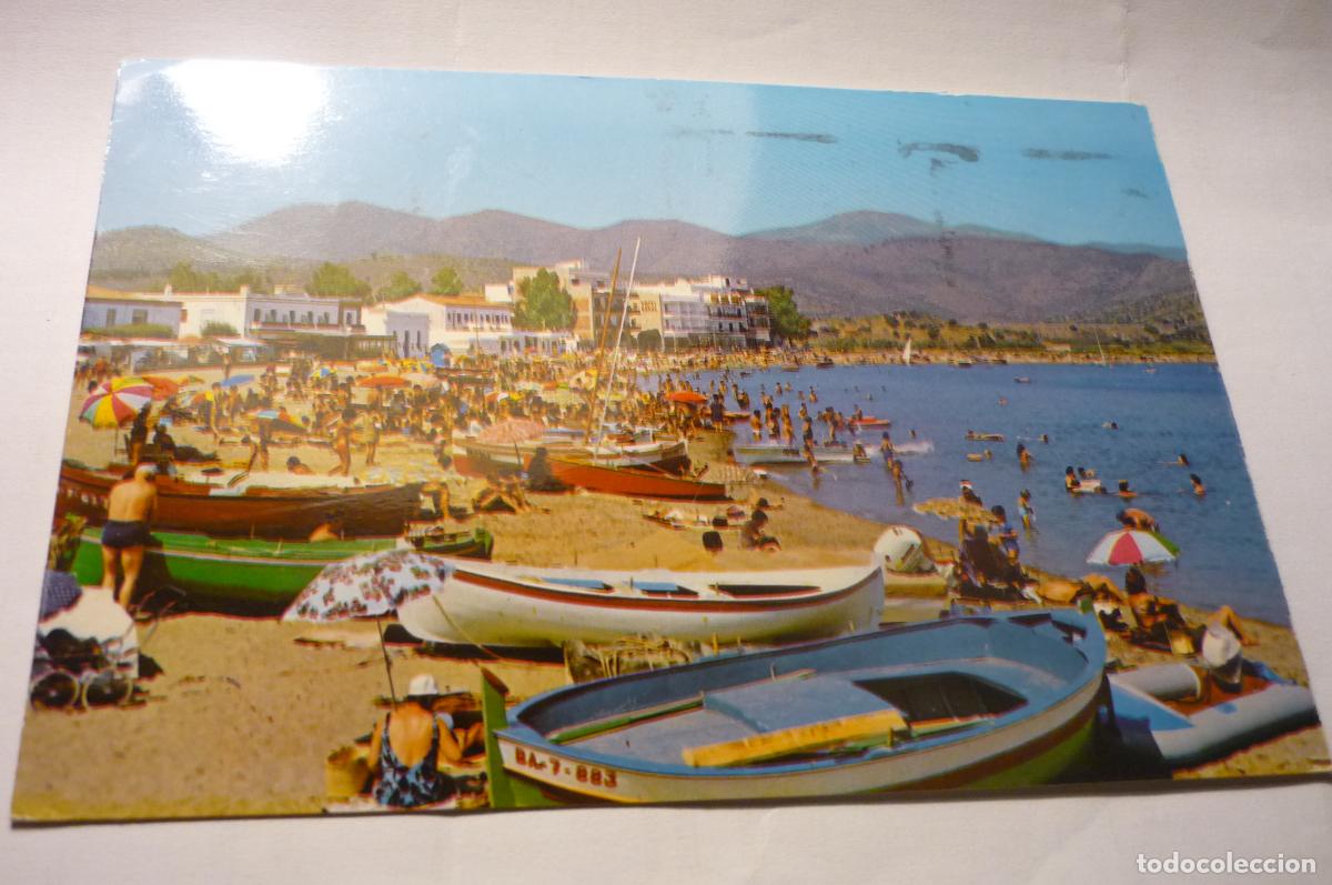 Postales: postal llansa parcial playa circulada cm - Foto 1