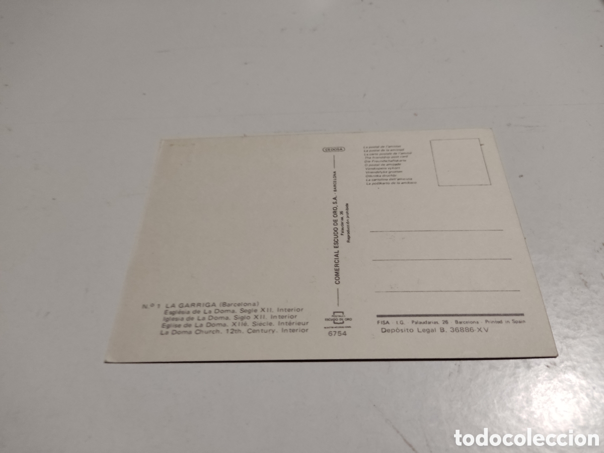 Postales: Postal La Garriga, iglesia - Foto 2