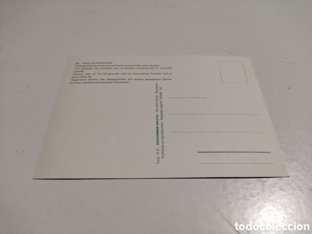 Postales: Postal feria de Barcelona - Foto 2