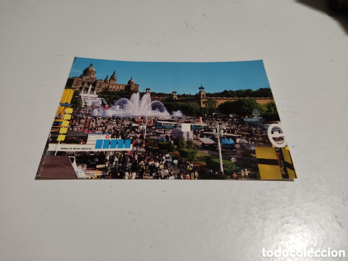 Postales: Postal feria de Barcelona - Foto 1