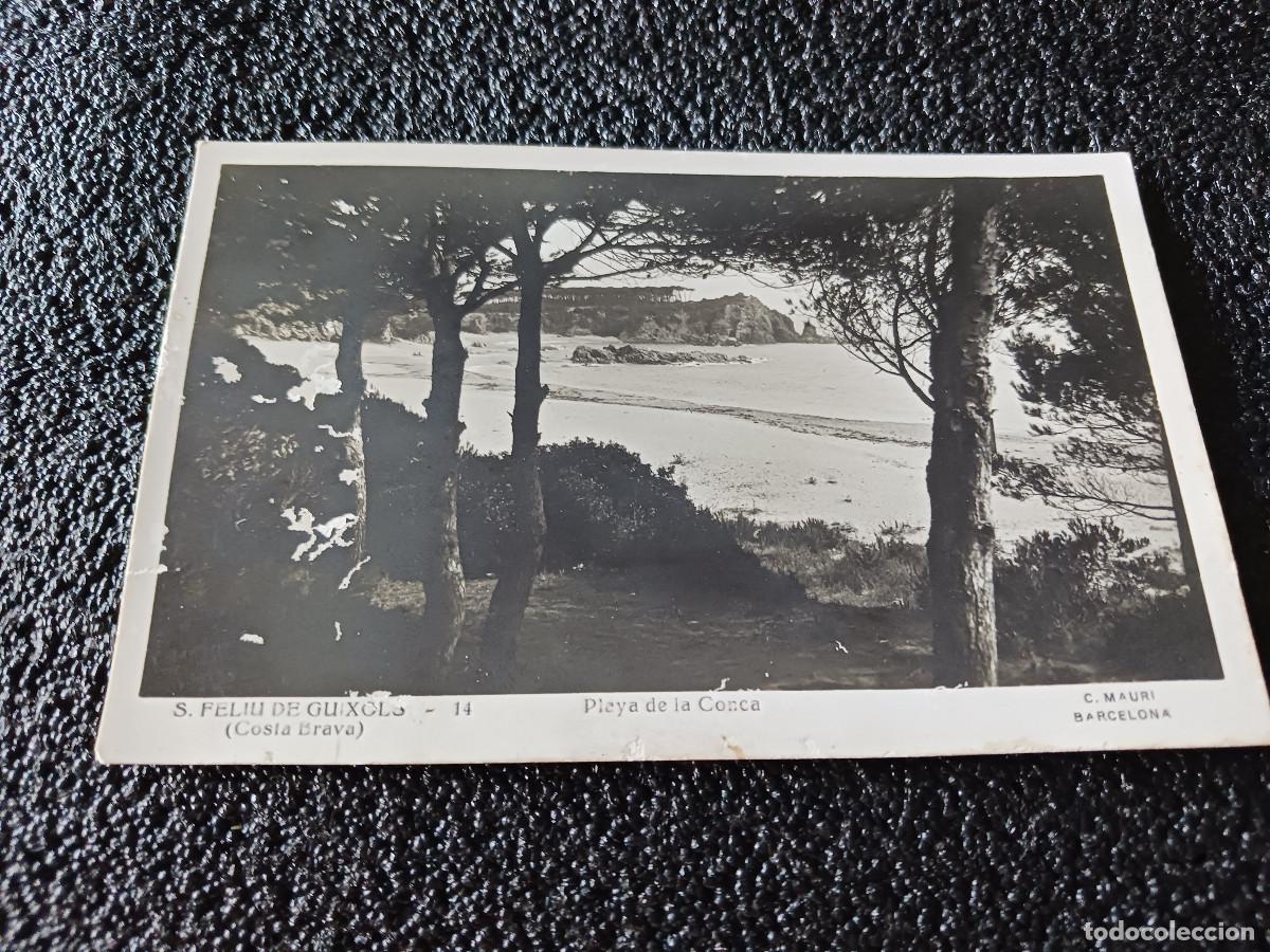 Postcards: 14 s. feliu de guixols playa de la conca, ed. c. mauri - infonal