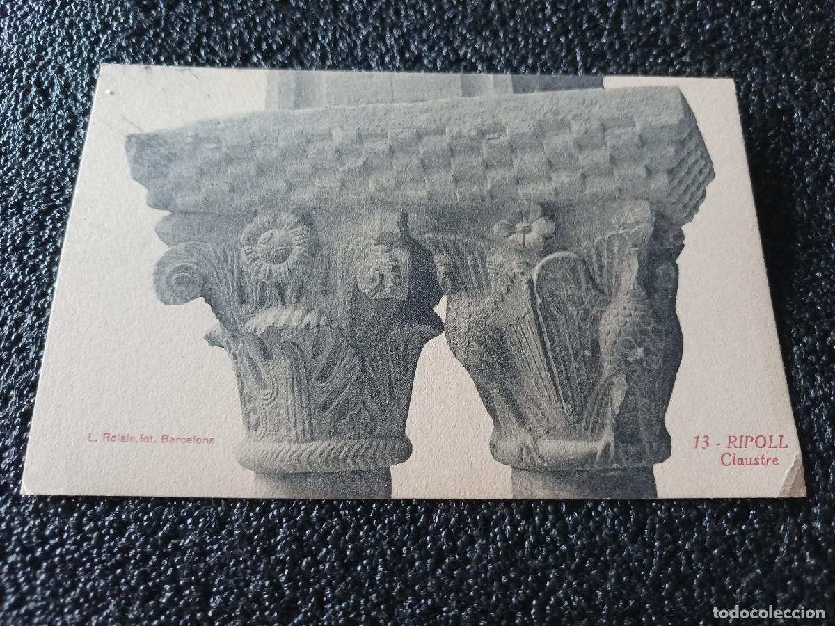 Cartoline: 13 monestir de ripoll, claustre, ed. l. roisin