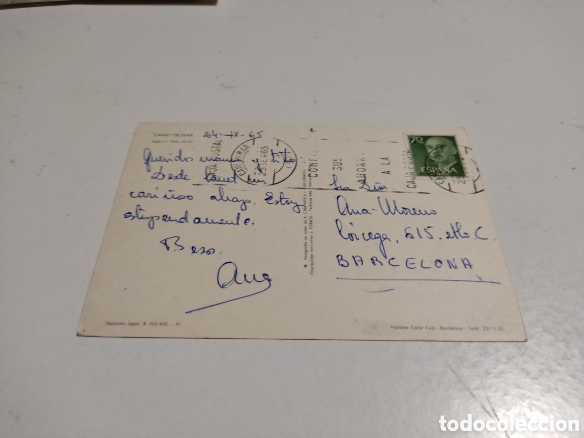 Postales: Postal Canet de Mar ... - Foto 2