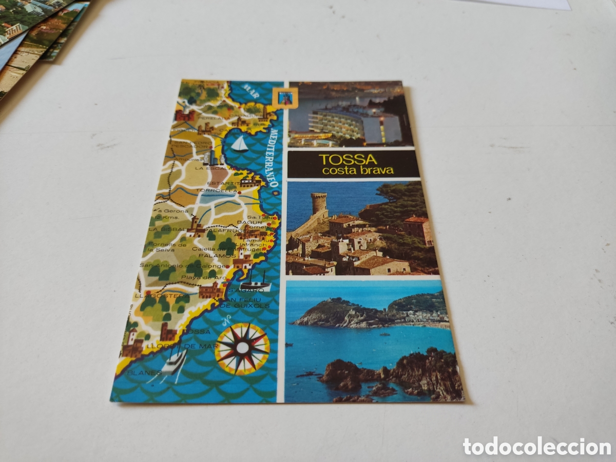 Postales: Postal Tossa de Mar playa - Foto 1