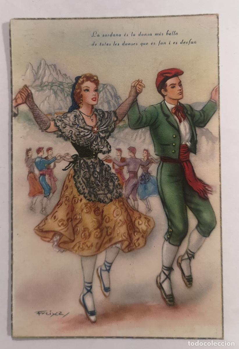 Postales: POSTAL CIRCULADA Fechada 1955 - Creaciones Freixas Serie 324