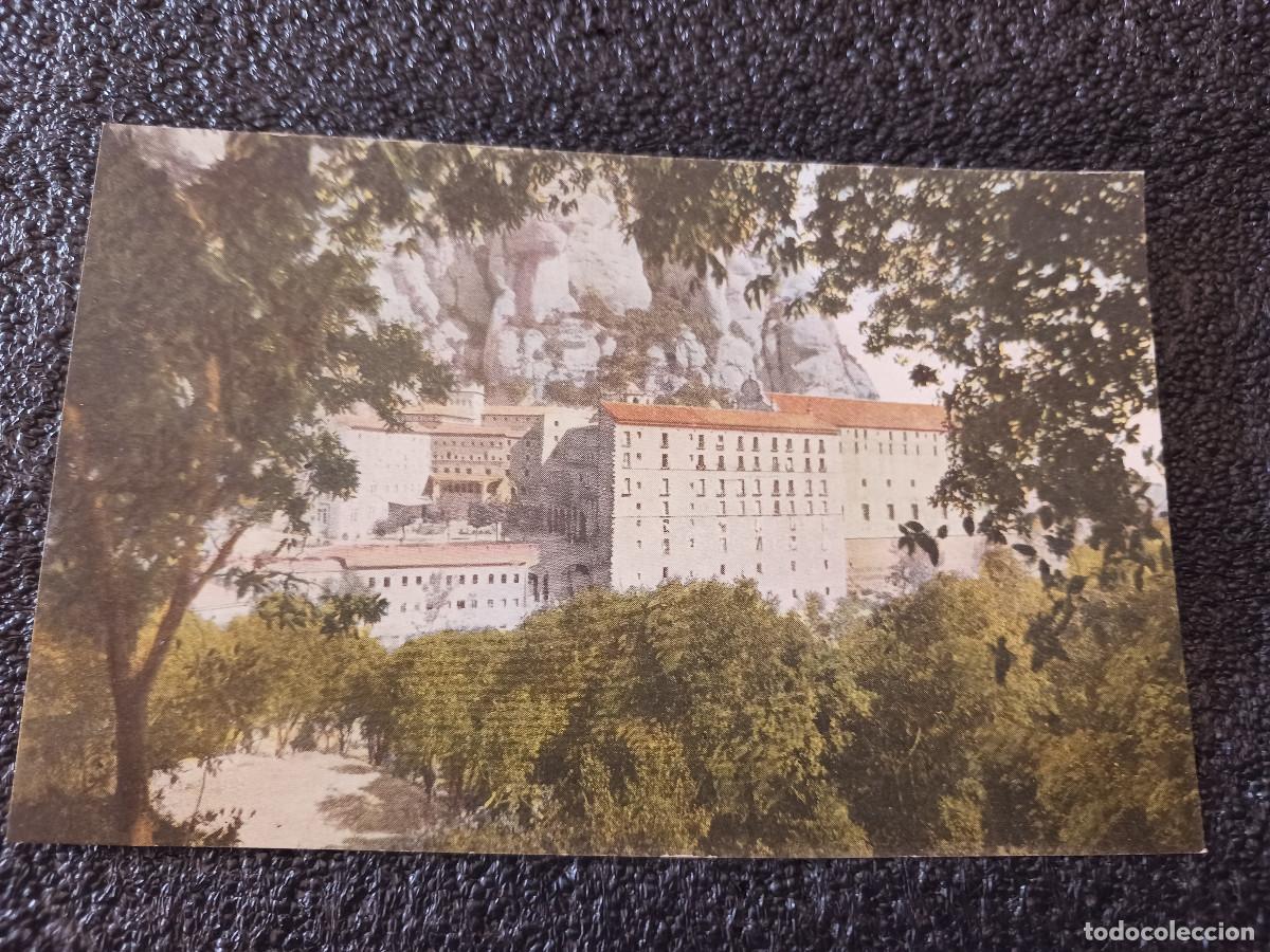 Postais: montserrat, vista del monasterio y aposentos, (bilingue) ed. thomas
