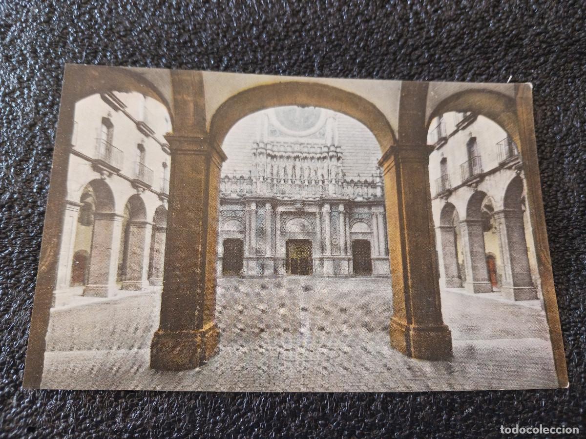 Postais: montserrat, detalle de la fachada de la iglesia, (bilingue) ed. thomas