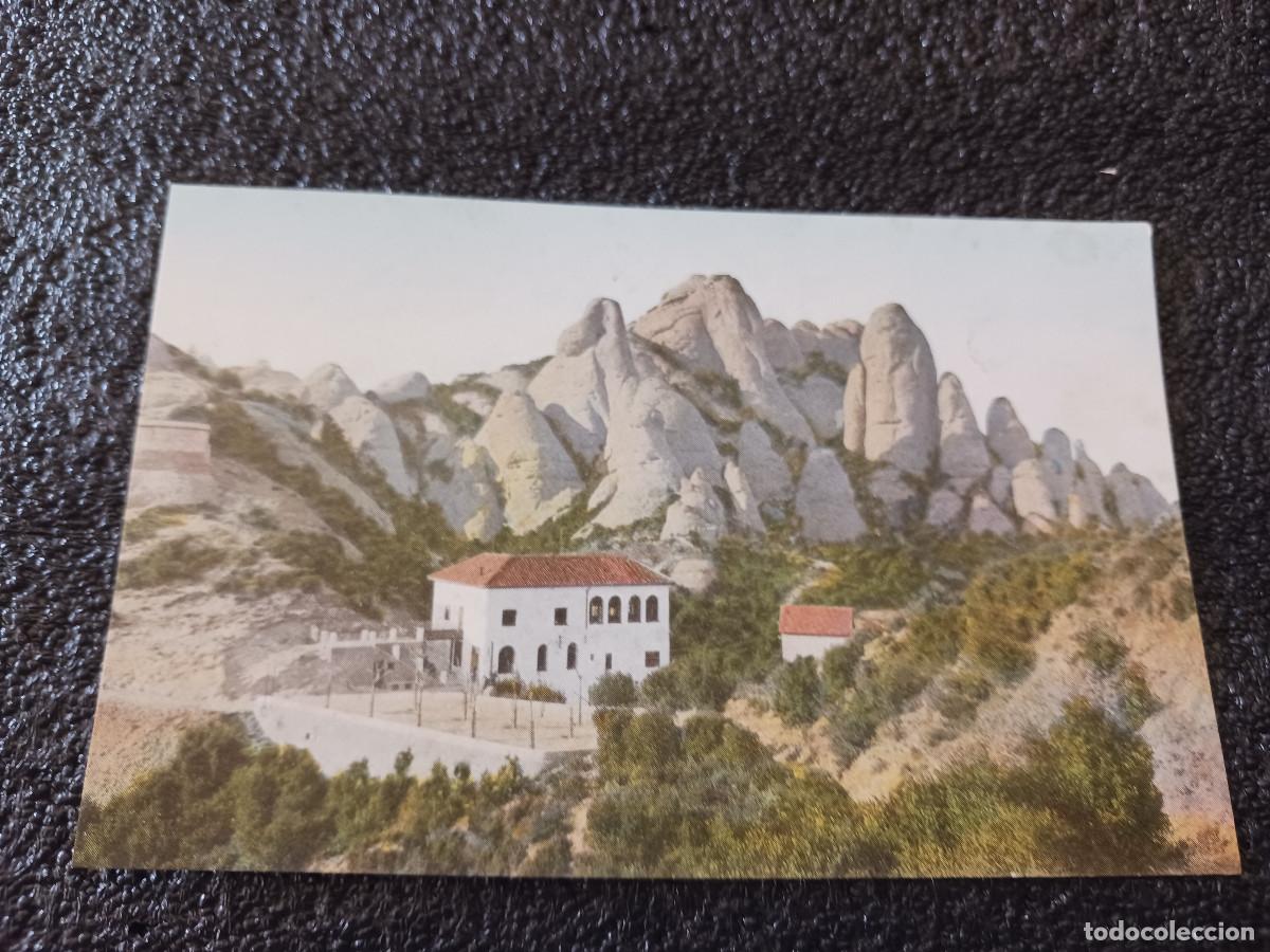 Postais: montserrat, detalle de la monta&ntilde;a desde la estacion del funicular de san juan, (bilingue) ed. thomas