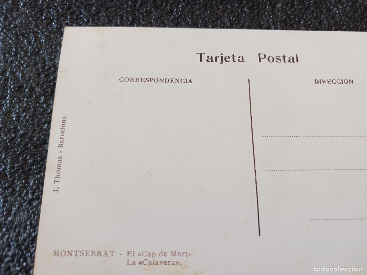Postales: montserrat, la calavera, (bilingue) ed. thomas - Foto 2