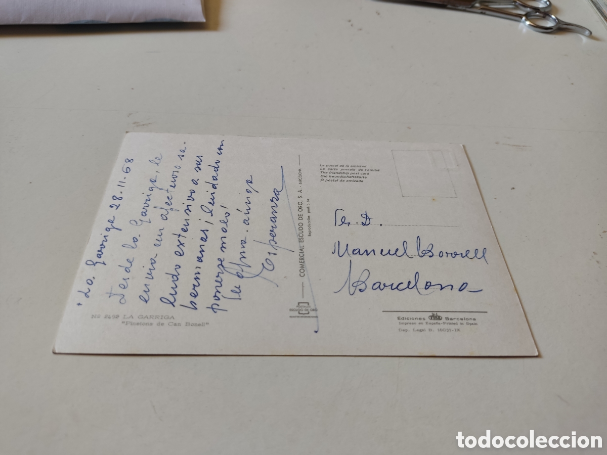 Postales: Postal La Garriga,pinetons de Can Bonell - Foto 2