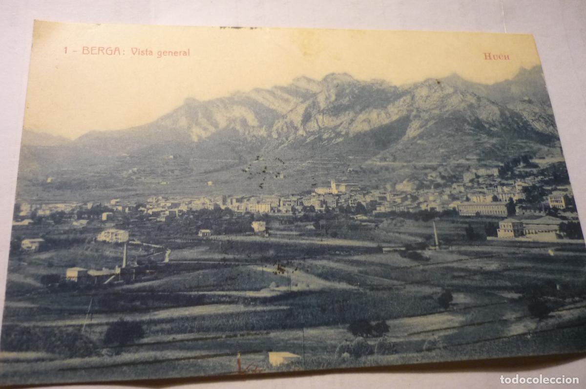 Postales: postal berga general circulada cm - Foto 1