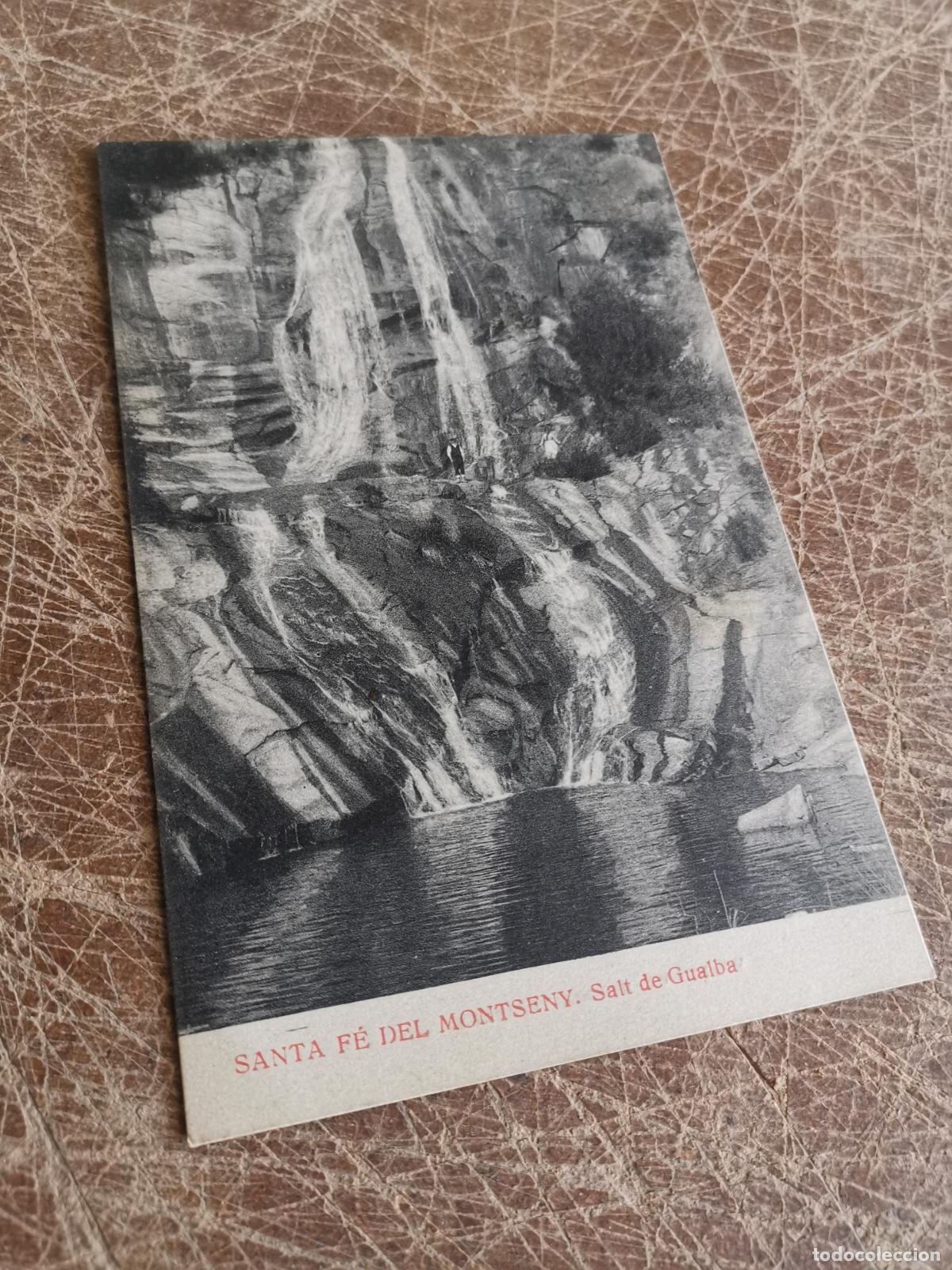 Cartes Postales: SANTA FE DEL MONTSENY-SALT DE GUALBA-FOTOTIPIA THOMAS-EDICIO LLUIS ESPA&Ntilde;OL-A&Ntilde;OS 20