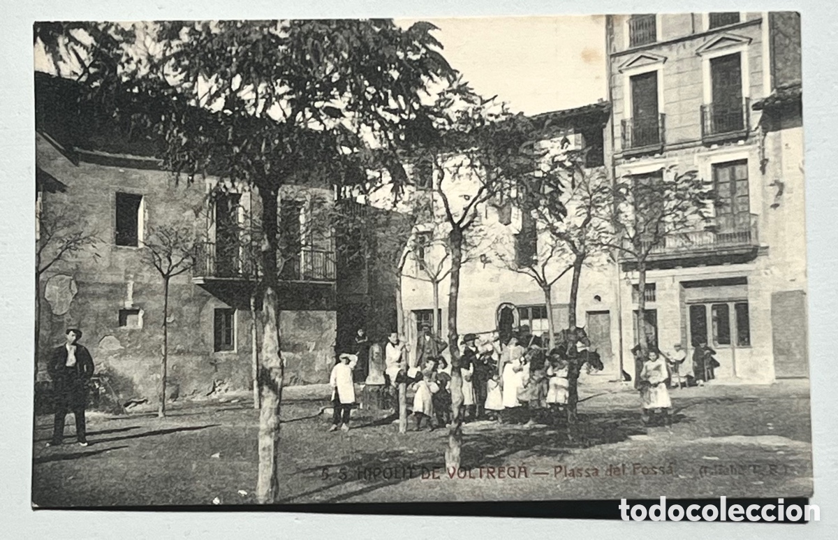 Postales: POSTAL. S. HIPOLIT DE VOLTREG&Aacute; - PLASSA DEL FOSS&Aacute;. A.T.V. 5
