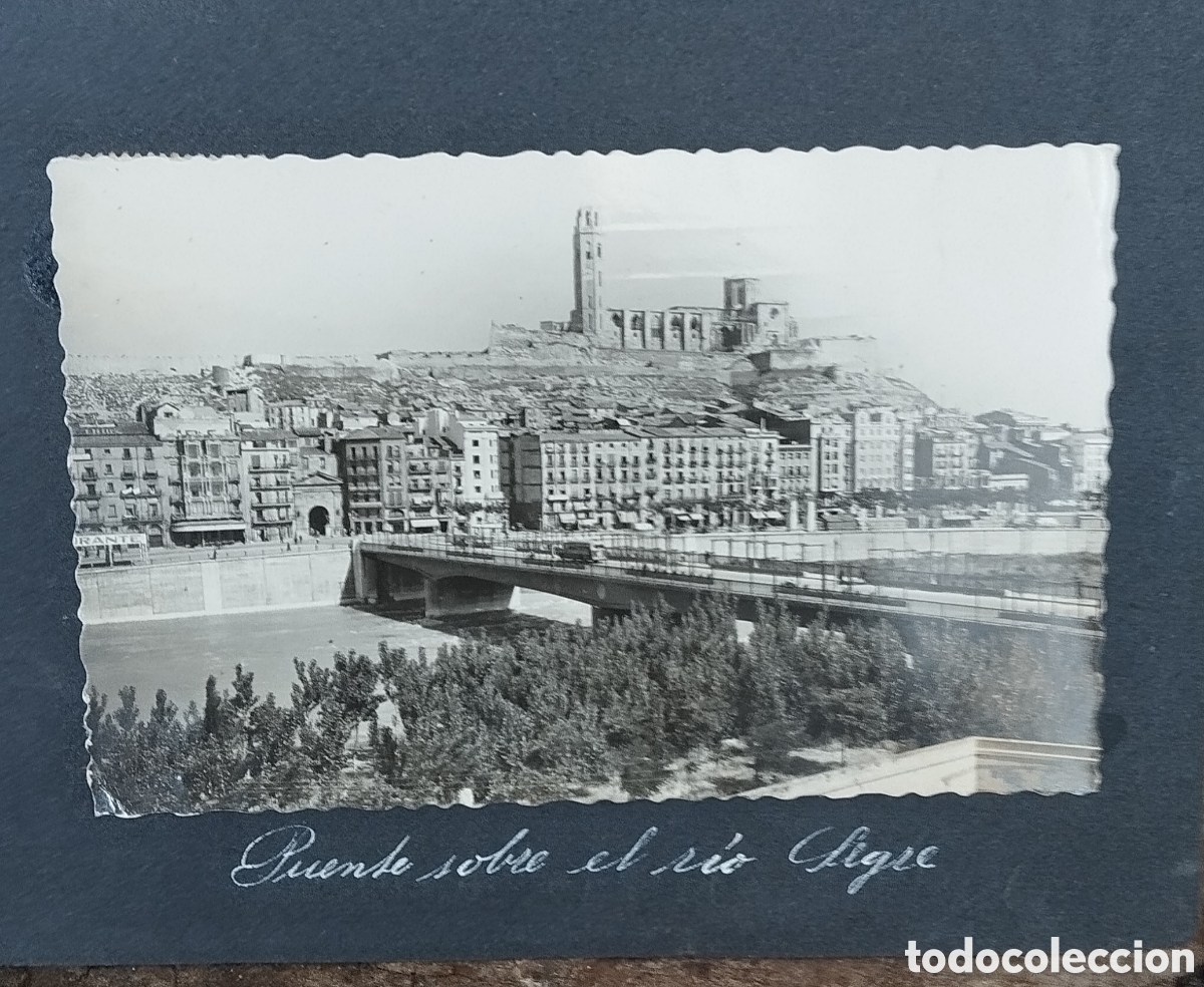 Postales: Lote dos postales de L&eacute;rida - Foto 2