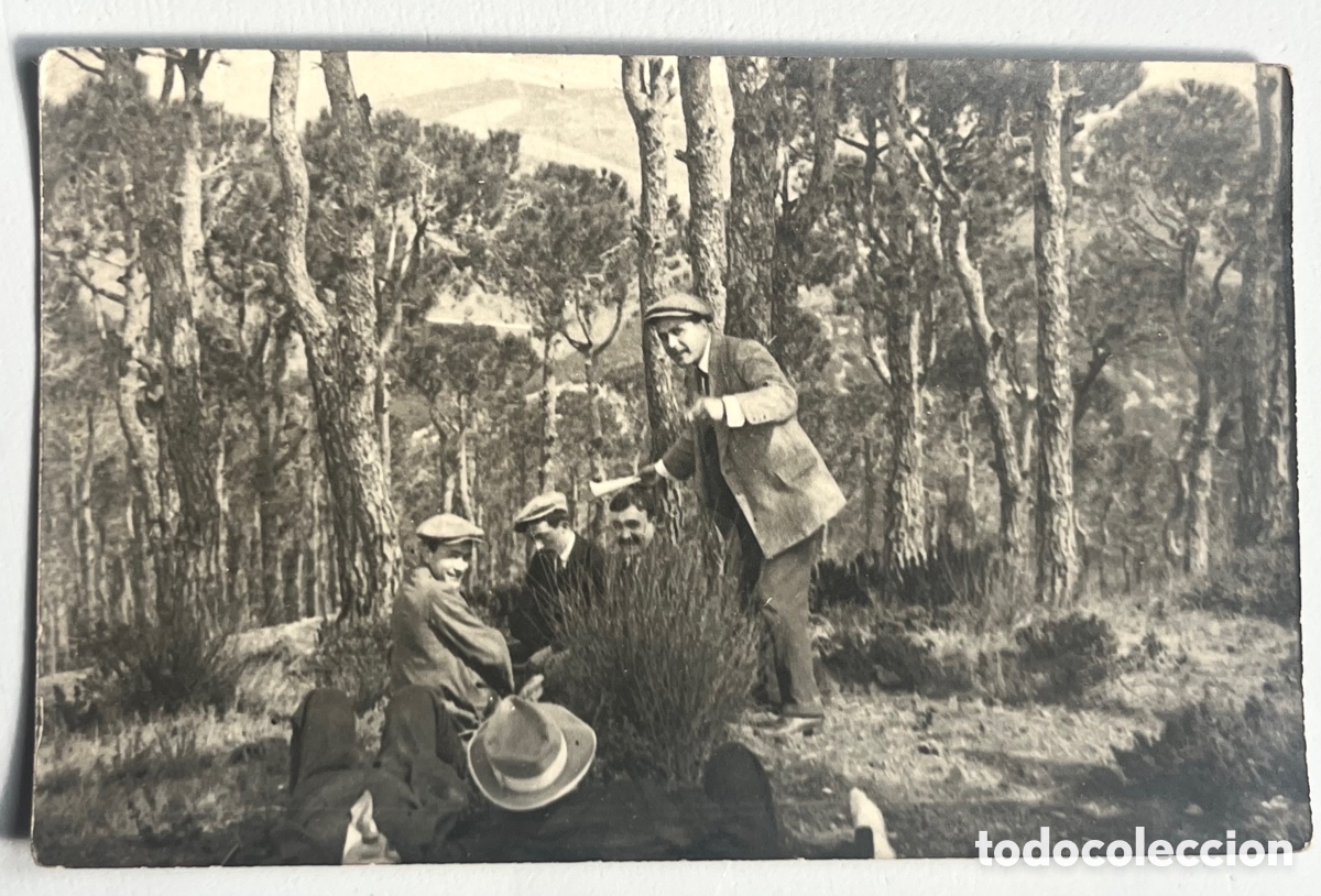 Postkarten: POSTAL FOTOGR&Aacute;FICA: DIVERTIENDOSE EN EL BOSQUE - sin circular
