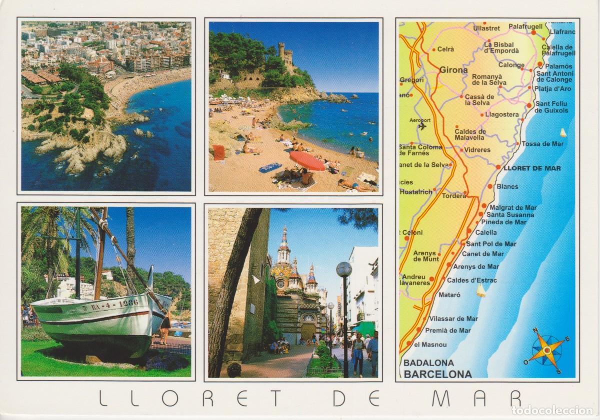 Postales: (1682) LLORET DE MAR. DIVERSOS ASPECTES - Foto 1