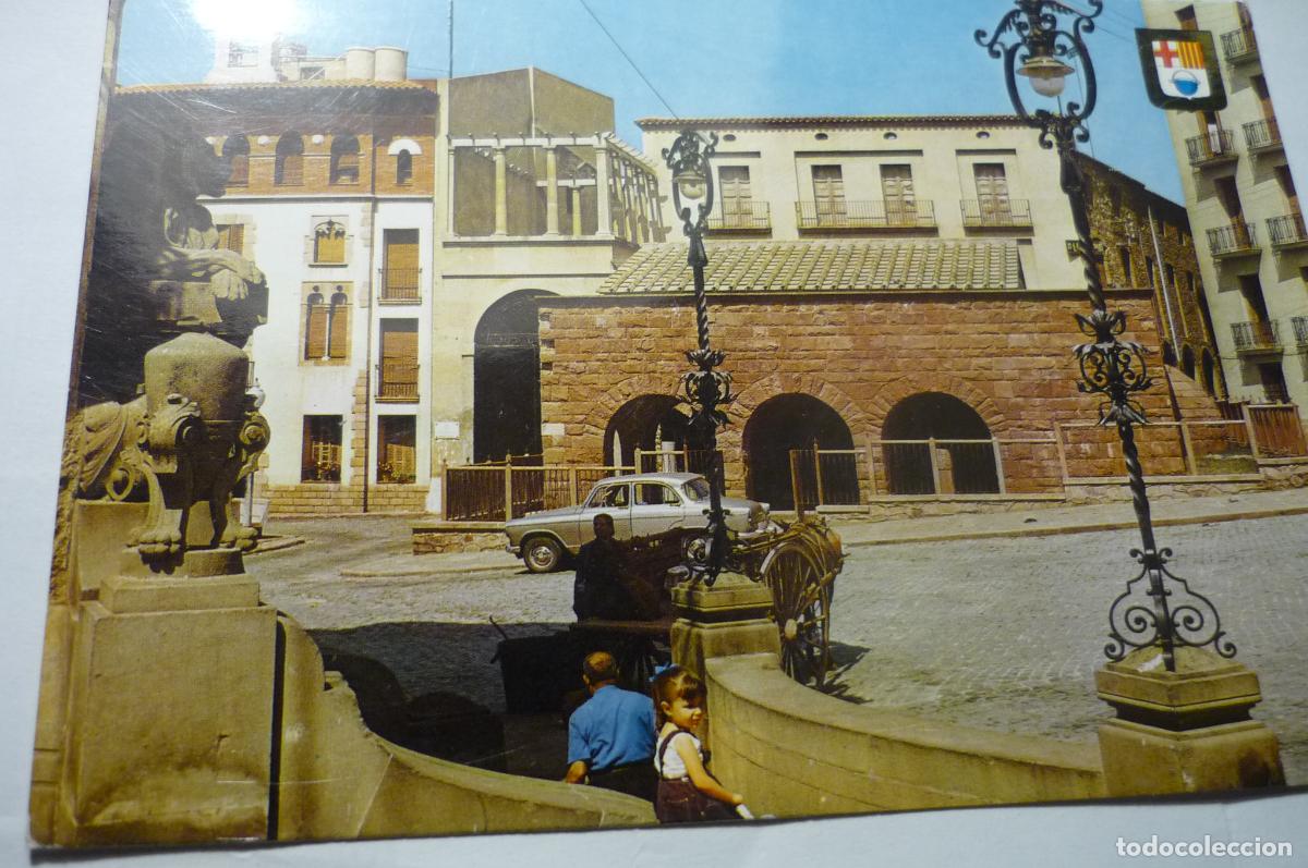 Postales: postal caldas de montbuy-fuente y termas romanas circulada cm