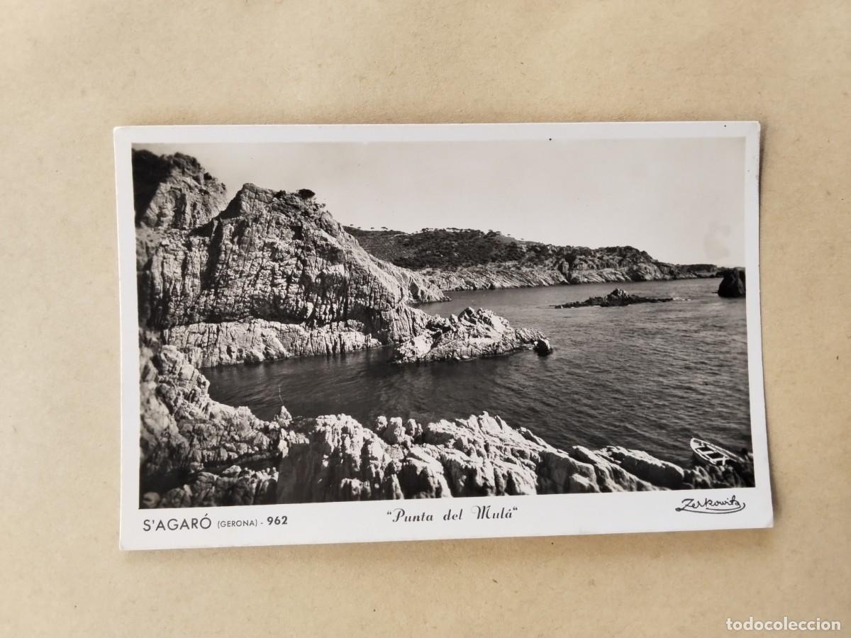 Postales: SAGARO POSTAL ANTIGUA , BLANCO Y NEGRO , - Foto 2