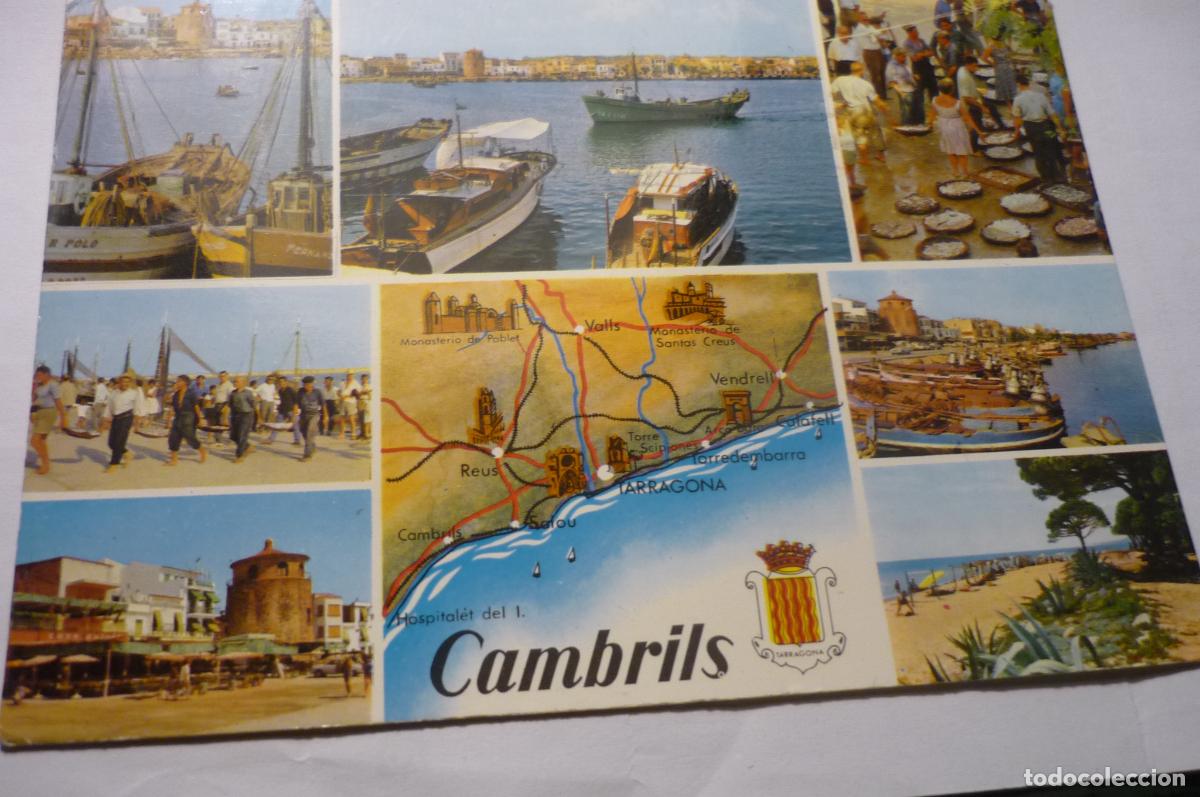 Postales: postal cambrils circulada cm - Foto 1