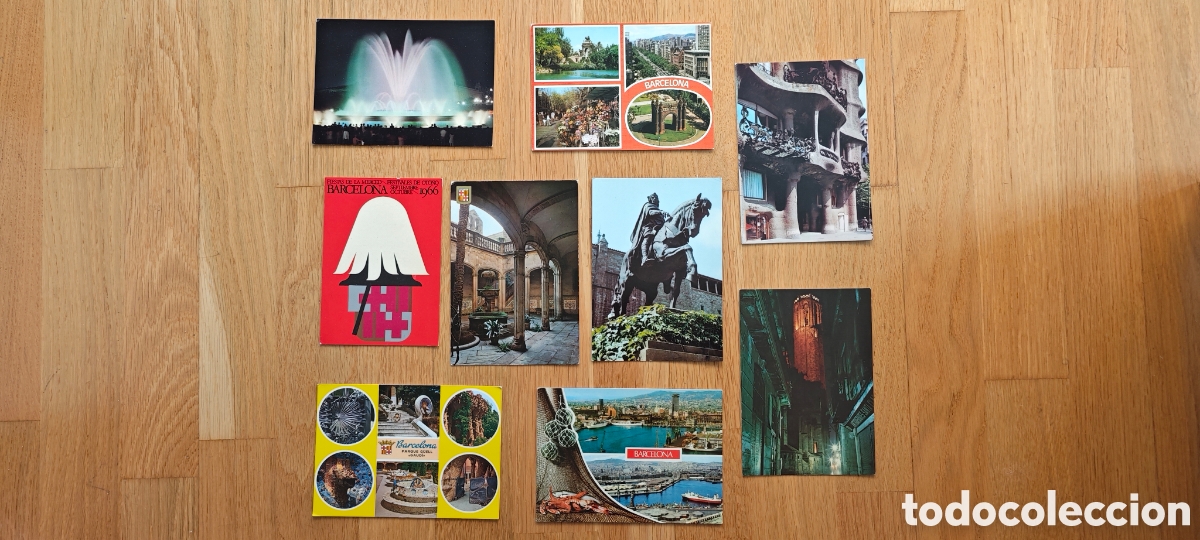 Postales: Lote 9 postales , Barcelona - Foto 1