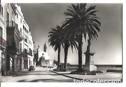 Postales: ANTIGUA POSTAL 4 SITGES MONUMENTO A EL GRECO ZERKOWITZ - Foto 1
