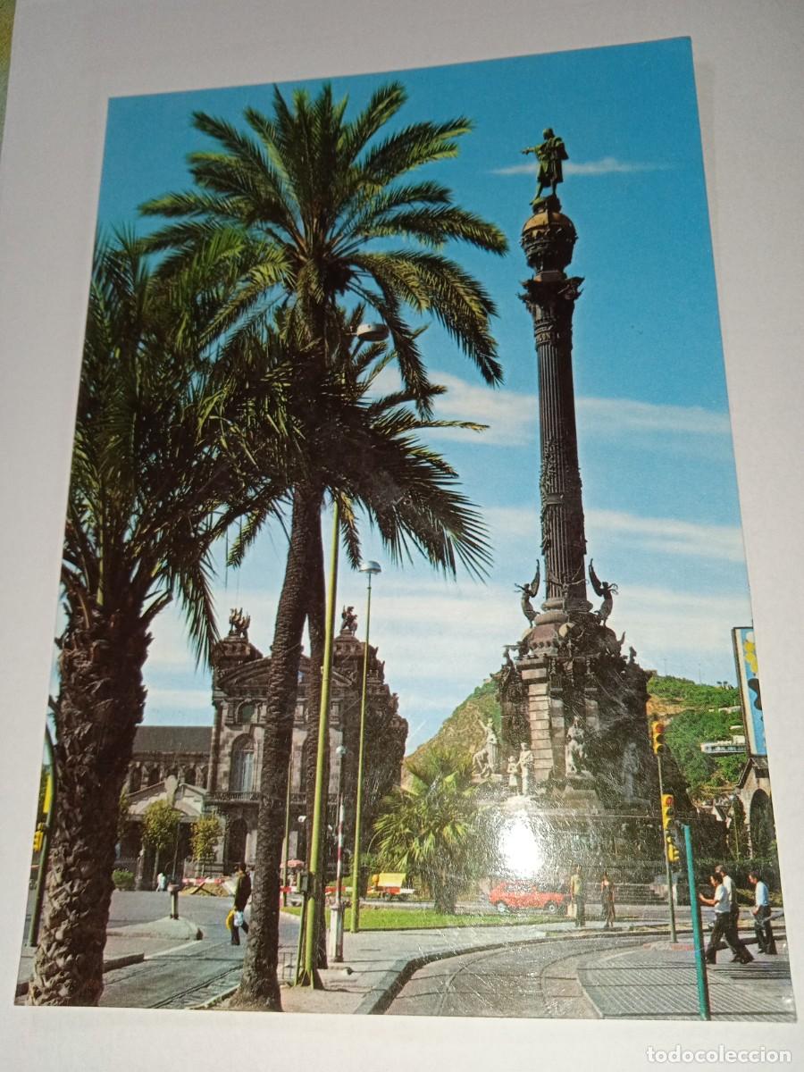 Postales: Barcelona. Monumento a Col&oacute;n. - Foto 1