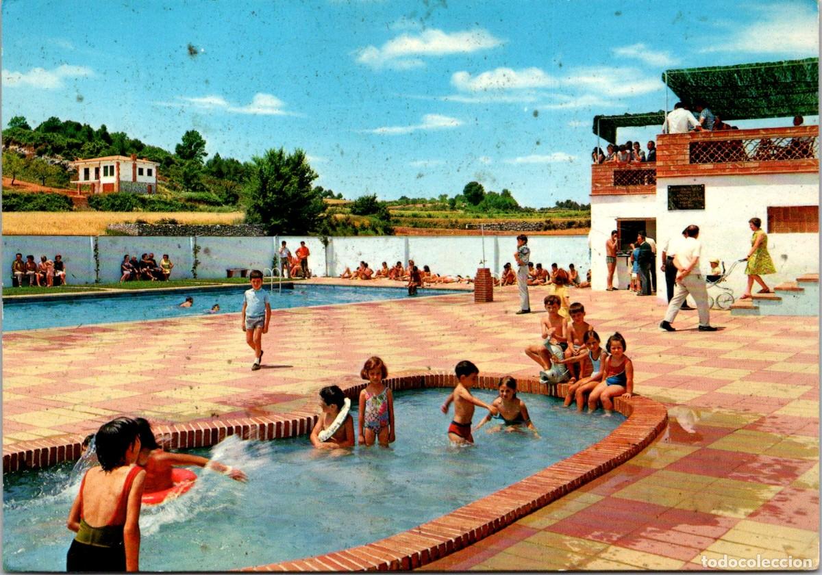 Postales: Cabra del Campo - Piscina del Dr. Adser&aacute; - Raymond 4 - 150x104mm