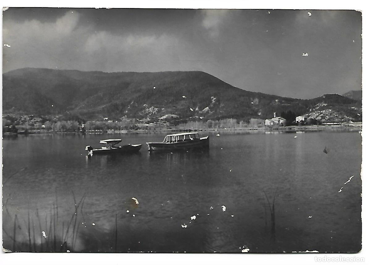 Postales: EL LAGO / LE LAC.- BA&Ntilde;OLAS.- GIRONA - Foto 1