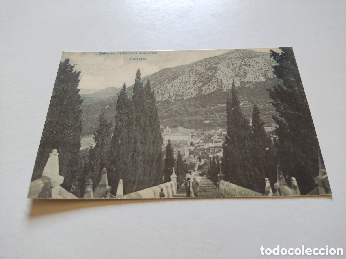 Postales: Postal Pollensa el calvari,las postales del ayer - Foto 1