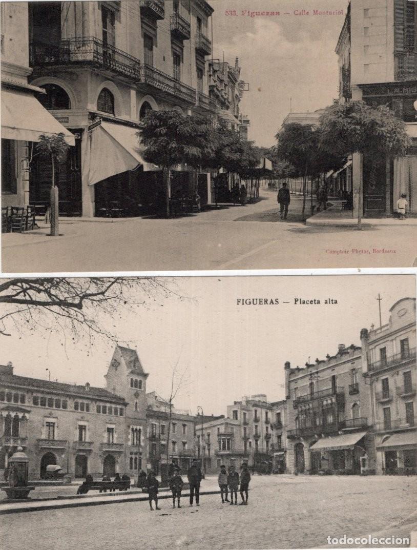 Postales: FIGUERAS. 2 POSTALES - Foto 1