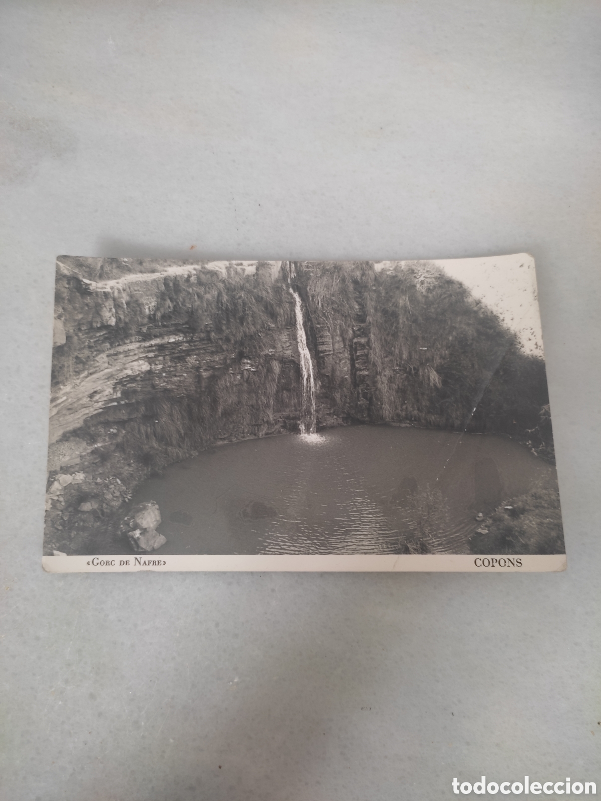 Postales: Postal de copons gorg de nafre