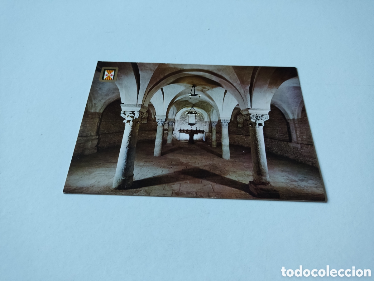 Postales: Postal Vich catedral cripta - Foto 1