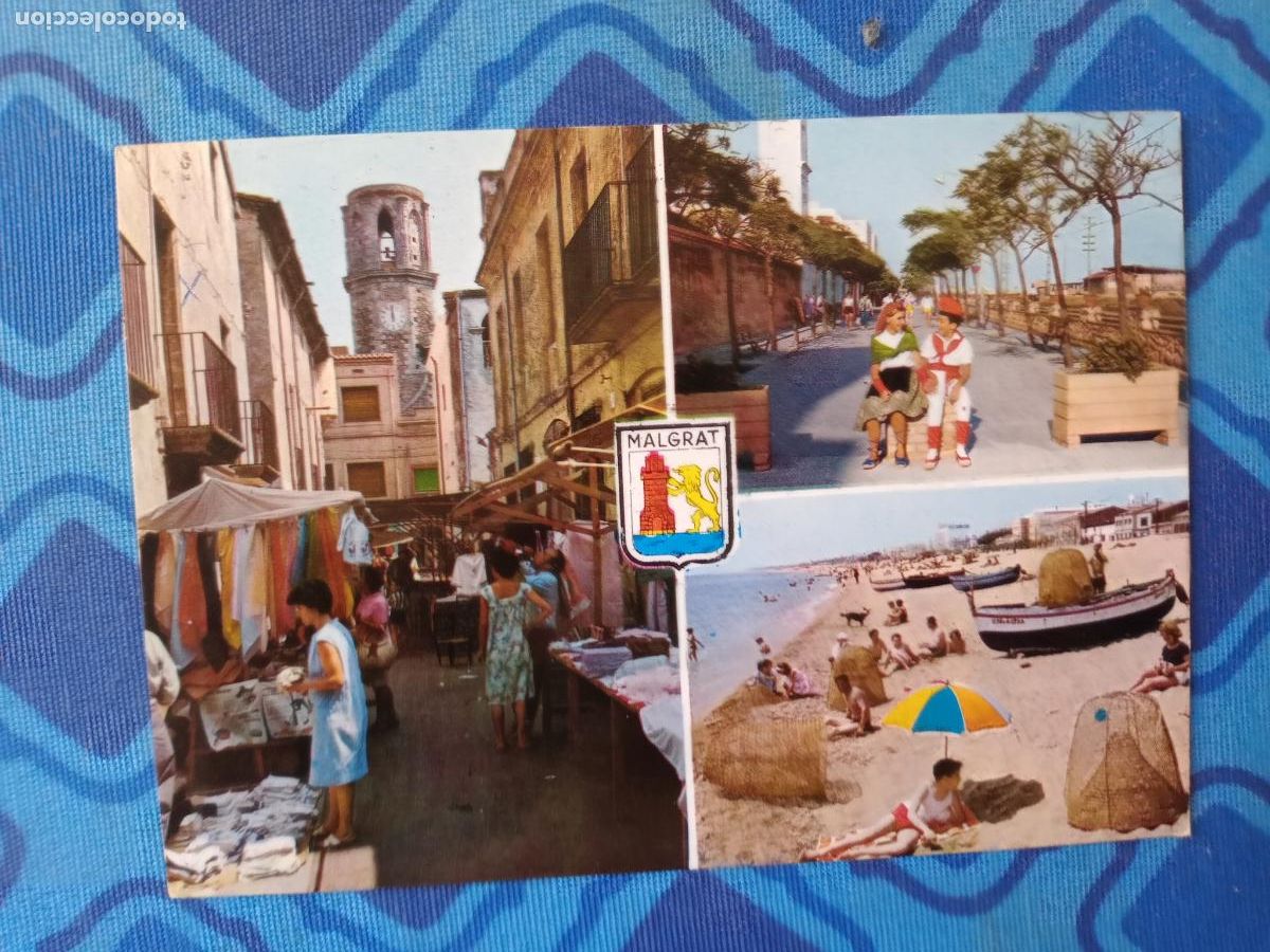 Postales: Malgrat de Mar. Postal de &eacute;poca - Foto 1