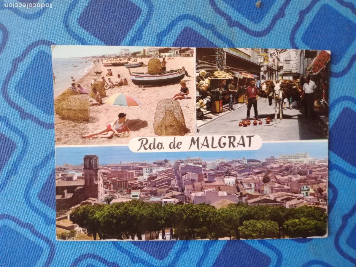 Postales: Malgrat de Mar. Postal de &eacute;poca - Foto 1