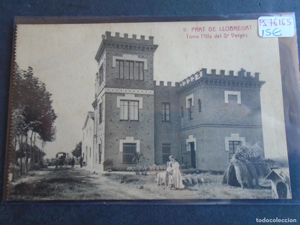 Postales: (PS-76165)POSTAL DE PRAT DE LLOBREGAT-TORRE L&acute;ILLA DEL SR.VERGES.ROISIN