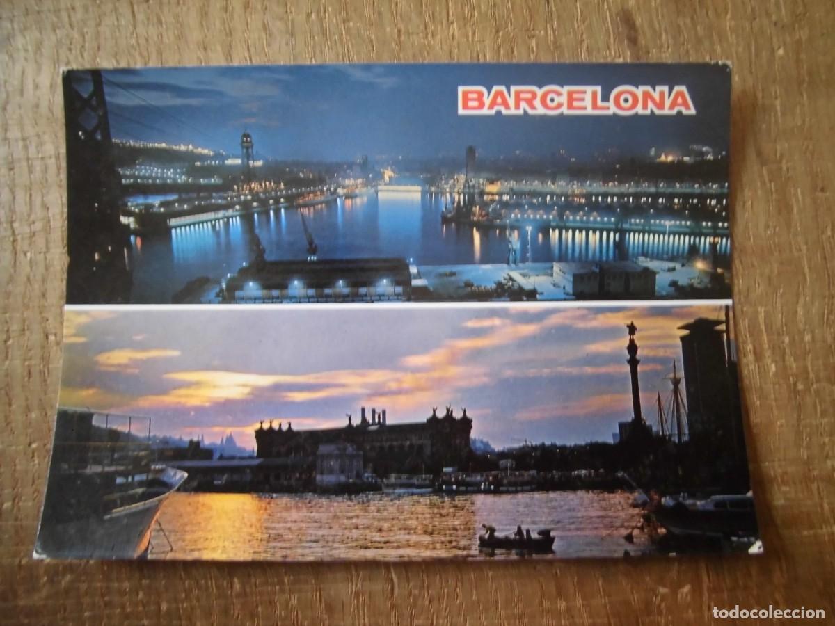 Postales: POSTAL PUERTO BARCELONA - Foto 1