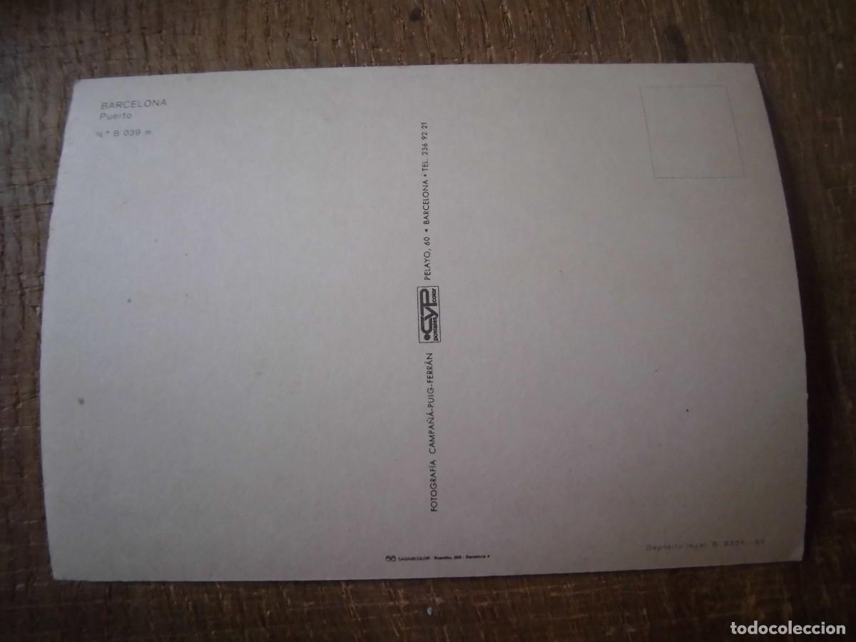 Postales: POSTAL PUERTO BARCELONA - Foto 2