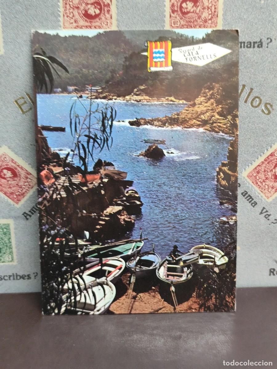 Postcards: P3523 Postal Bagur 501 Cala Rinc&oacute;n t&iacute;pico al fondo Aigua Blava . Pergamino