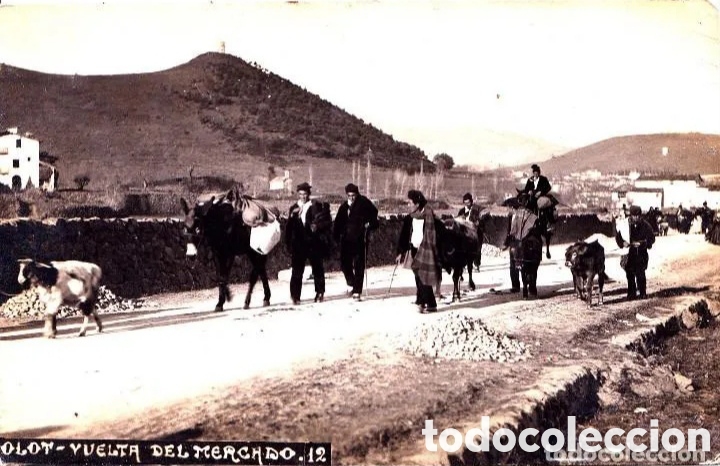 Postales: OLOT (GERONA) - VUELTA DEL MERCADO - Foto 1