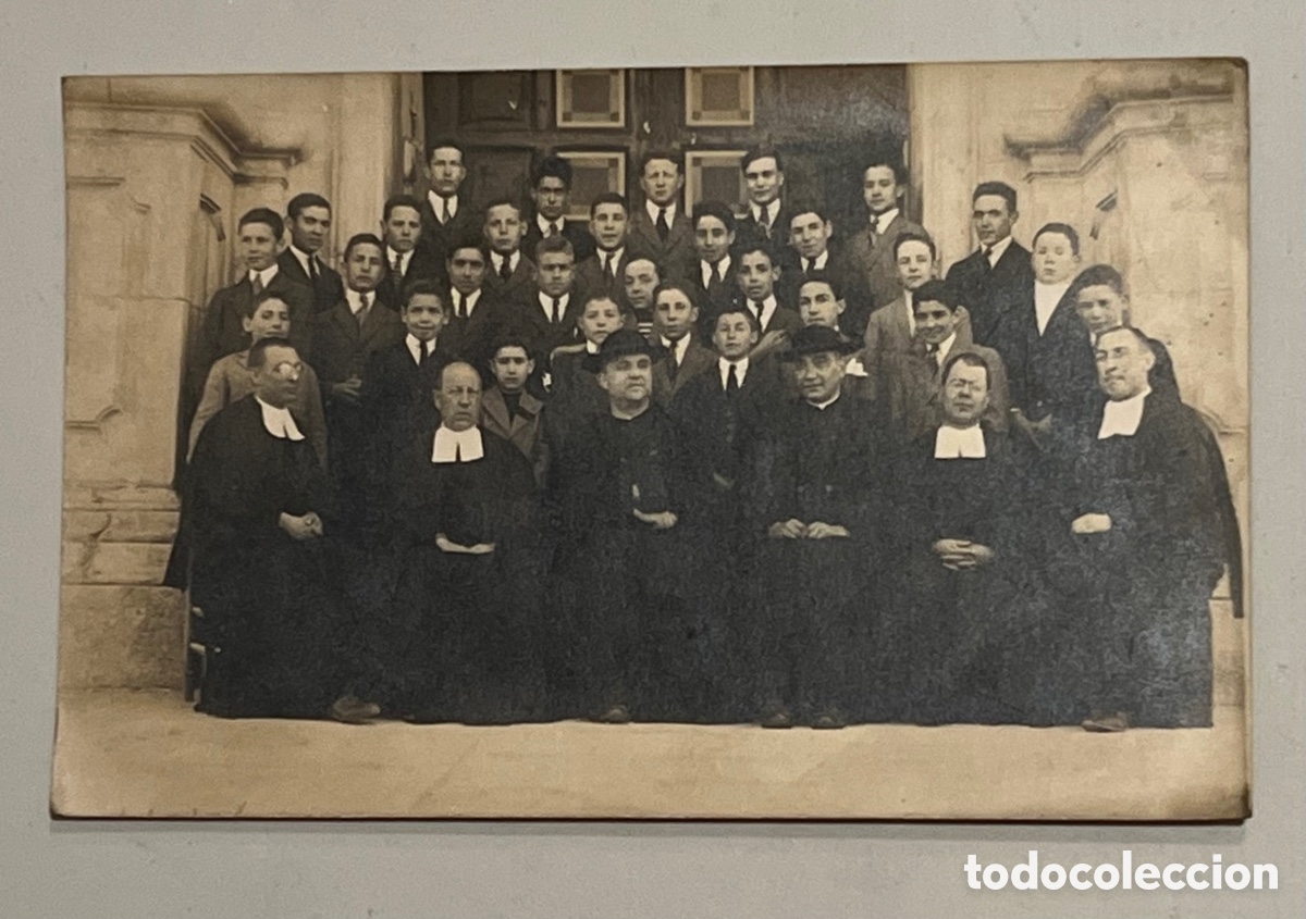 Postais: POSTAL FOTOGRAFICA: CURAS Y ALUMNOS - SIN CIRCULAR. A&Ntilde;OS 20