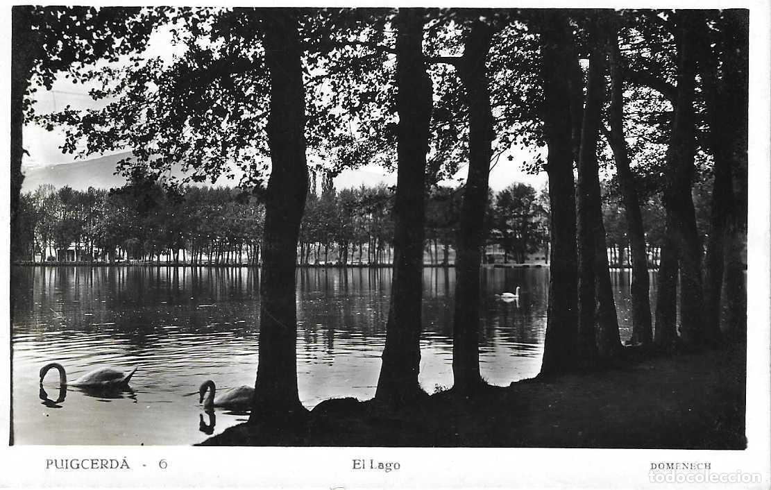 Postales: PUIGCERD&Agrave; - 6. EL LAGO - EDITOR DOMENECH - Foto 1
