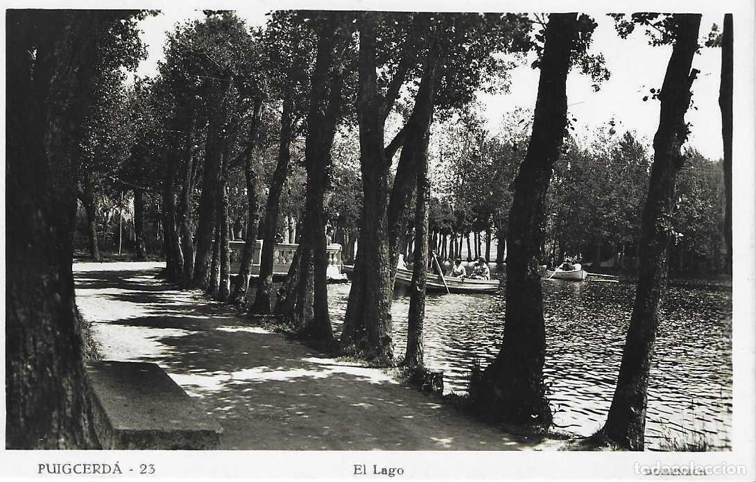 Postales: PUIGCERD&Agrave; - 23. EL LAGO - EDITOR DOMENECH - Foto 1