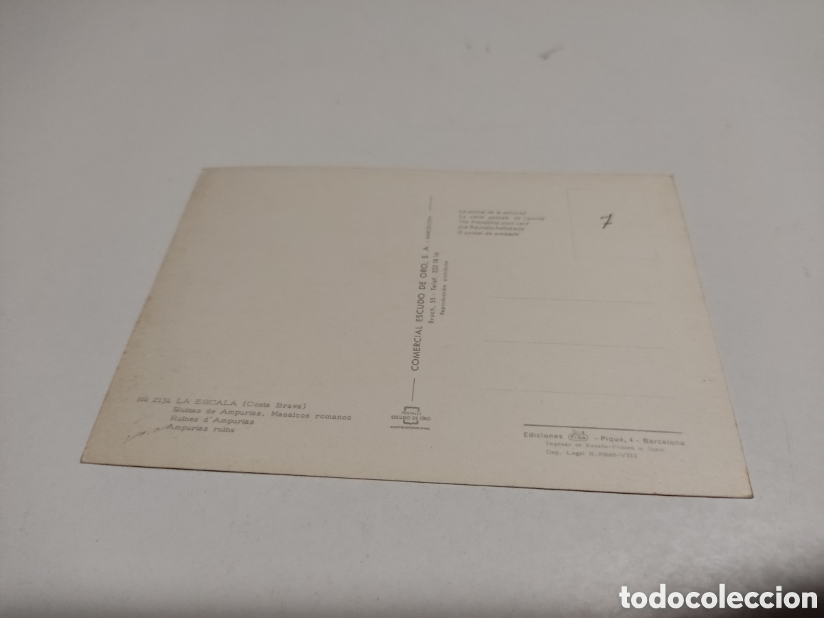 Postales: Postal La escala...... - Foto 2