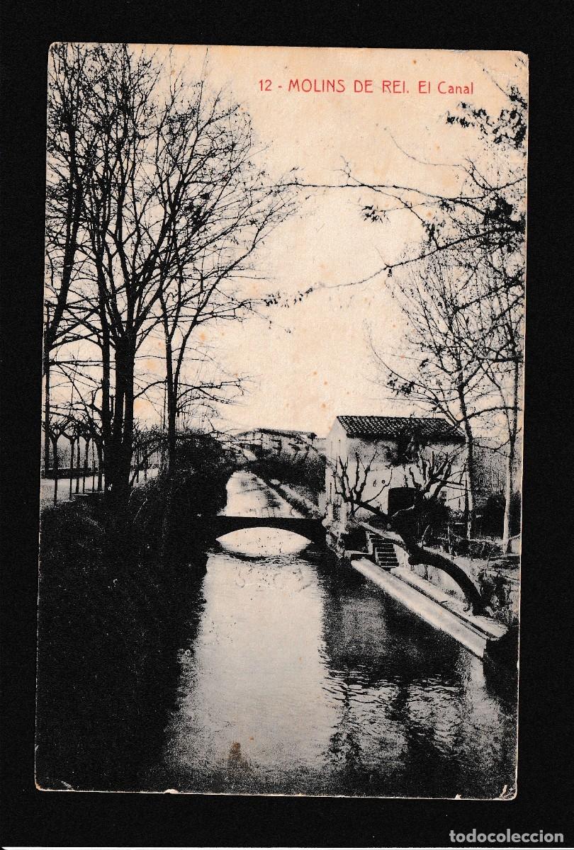 Postales: Postal Molins de Rey. El Canal. - Foto 1