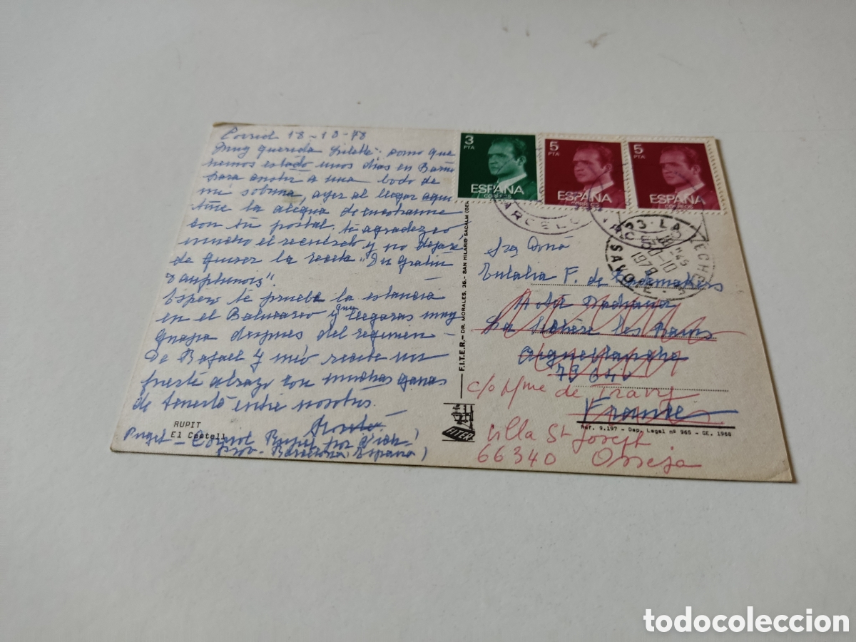 Postales: Postal rupit el Castell - Foto 2